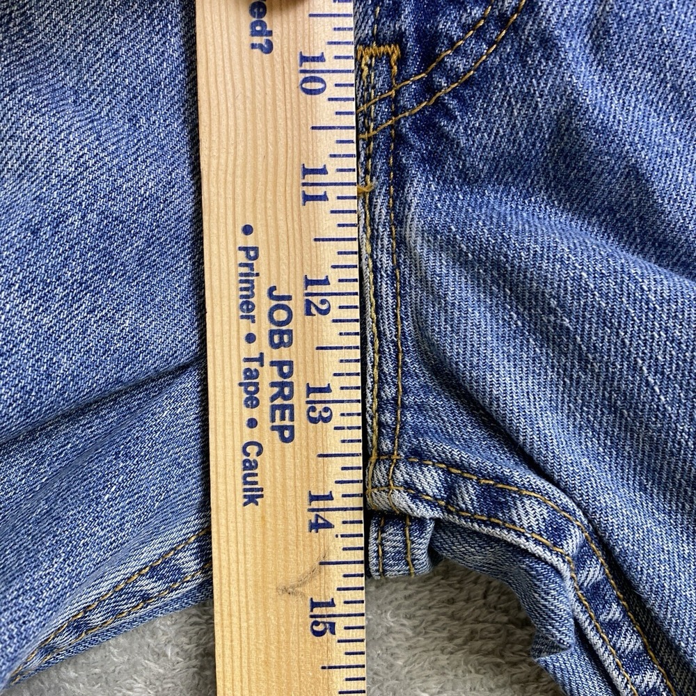 Levis 550 Jeans Men 42x36 Blue Relaxed Fit Tapered 100% Cotton Distressed y2k - Picture 12 of 16